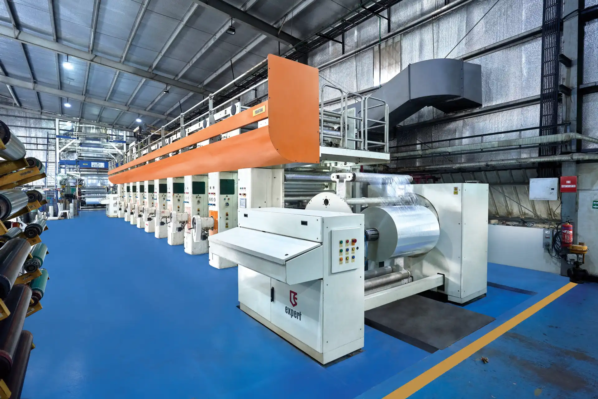 High-Speed Rotogravure Printing Machine